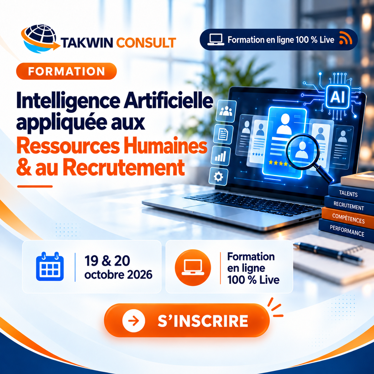 Formation Intelligence Artificielle appliquée aux Ressources Humaines et au Recrutement